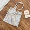 New lace fairy flower vest bag hand bag large capacity shoulder bag lazy wind armpit bag