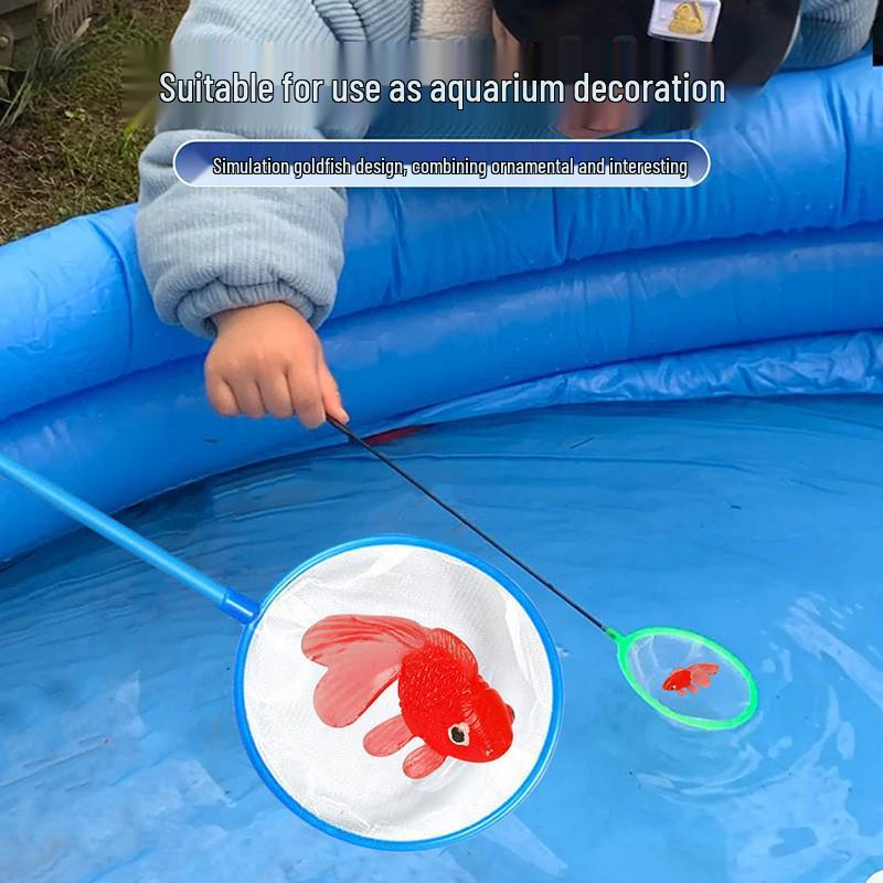 Bath-Time Fishing Toy: Small Goldfish for Kids