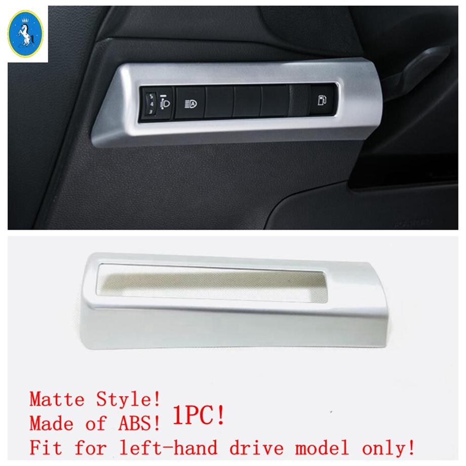 ABS Matte Car Steering Wheel / Gear Shift Frame / Head Lights Button Accessories Cover Trim For Toyota Corolla E210  - 2024