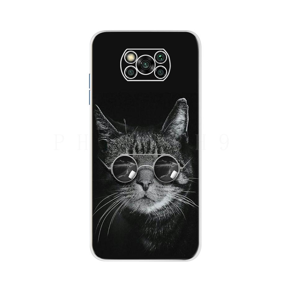 Case For Xiaomi Poco X3 NFC Case PocoX3 Pro Cover Soft TPU Fundas For Xiaomi Poco X3 Pro PocoX3 NFC X 3 GT Phone Case Bag Bumper