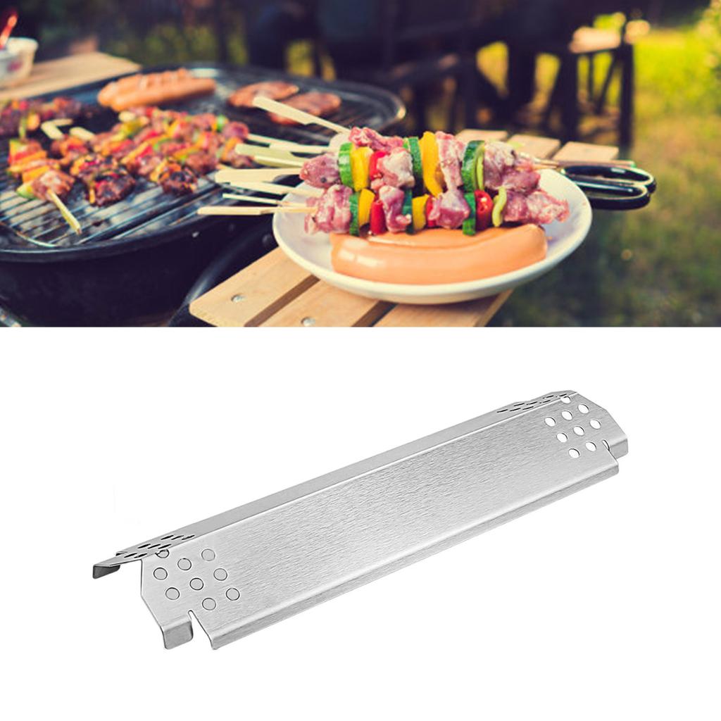 Stainless Iron Heat Tent Burners Cover for Grills Easy To Install Heat Diffuser Plate Outdoor Cooking Accessories