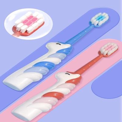 2 Pcs Cartoon Unicorn Kids Soft Bristle Toothbrush, 3-12 Year Old Baby Toothbrush, Kids Toothbrush
