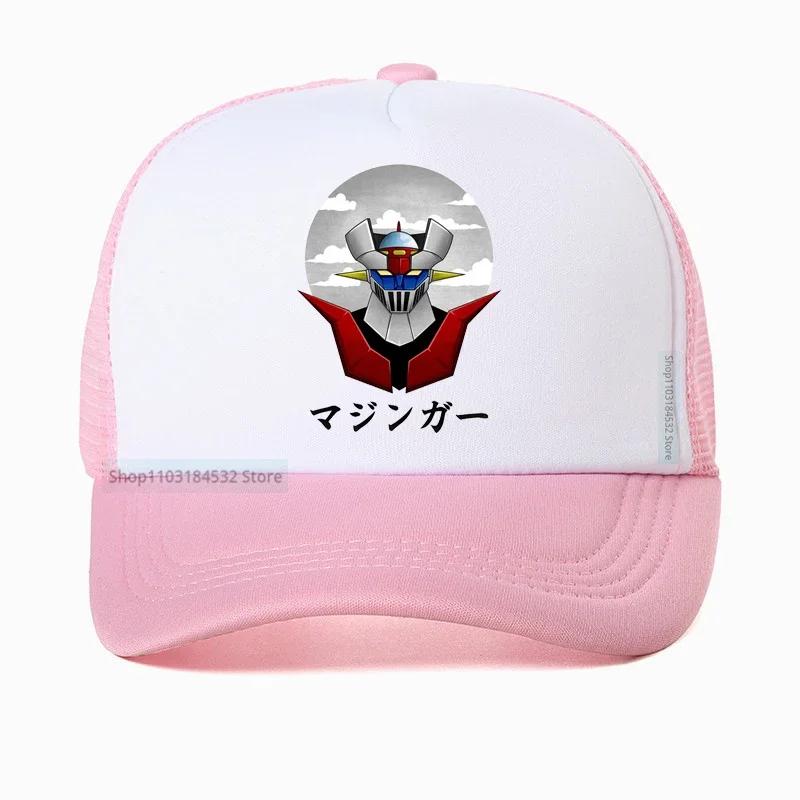 Unisex summer Dad hat Anime Mazinger Z baseball cap Für Männer Design Kurzarm Mode Benutzerdefinierte Plus Cartoon Camiseta hats