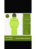 Men's Fluorescent Green Stormproof Reflective Cycling Jumpsuit