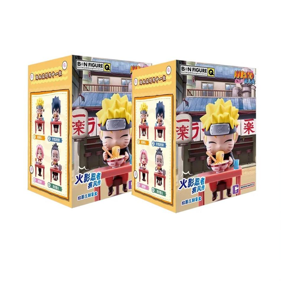 Naruto Shippuden Ramen Theme Series  Chibi Small Pvc Anime Figurine Naruto Sasuke Uchiha Merch  Toys Present For Kids