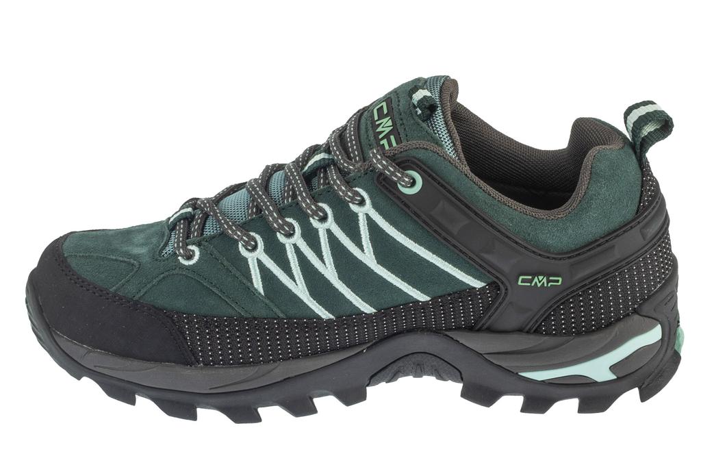 CMP Rigel Low Wmn WP, Womens green Trekking shoes