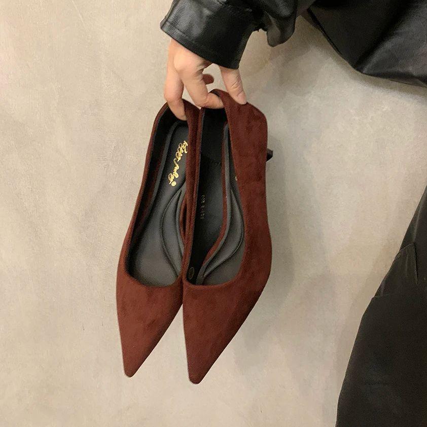 Fashion Bailamos Fashion Sexy Flower Pointed Toe Thin Low Heels Pumps Women Elegant Wedding Slingback Mules Shoes Zapatos De Mujer