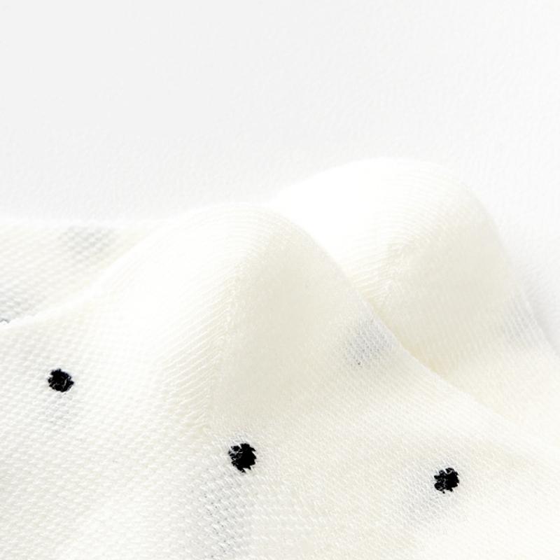 5pairs/set Children's Lovely Animal Boys Socks White Cute Dog Cotton Socks Cartoon Girls Spring Summer Striped Dog Sock