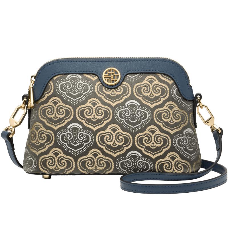 

Женские оригинальные вышитые мягкие сумки через плечо настоящие сумки