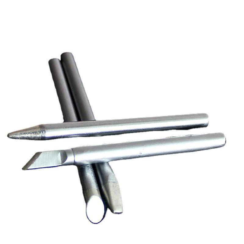 Ungewöhnliche externe Heizlötkolbenspitzen: Messer, Spitz, Hufeisen, Schlitz für 30W, 40W, 60W.