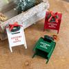 Creative Christmas Hanging Postbox Santa Claus Christmas Tree Decor Xmas Ornament  New Year Party