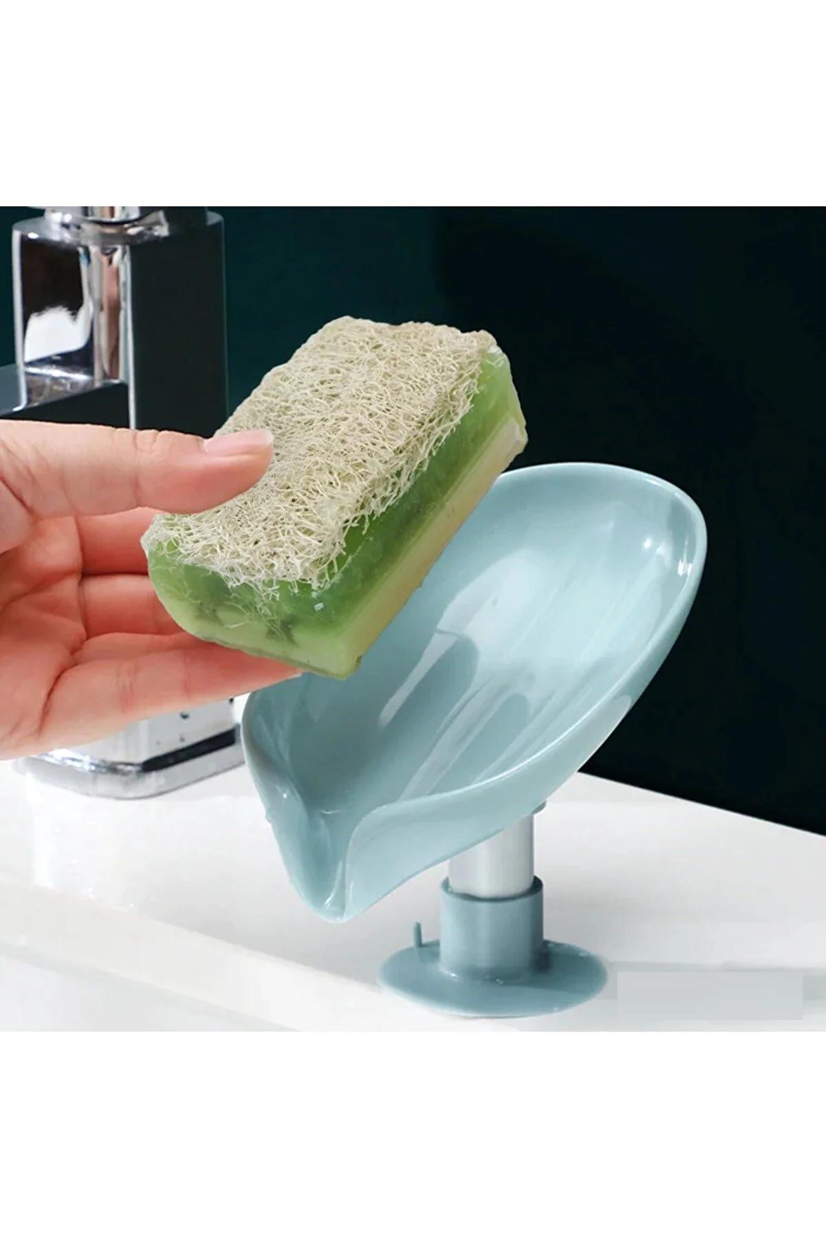 

Домашняя мыльница EPeddler, мыльница с присоской и сливом воды 13x9,9x8,6 cm синий