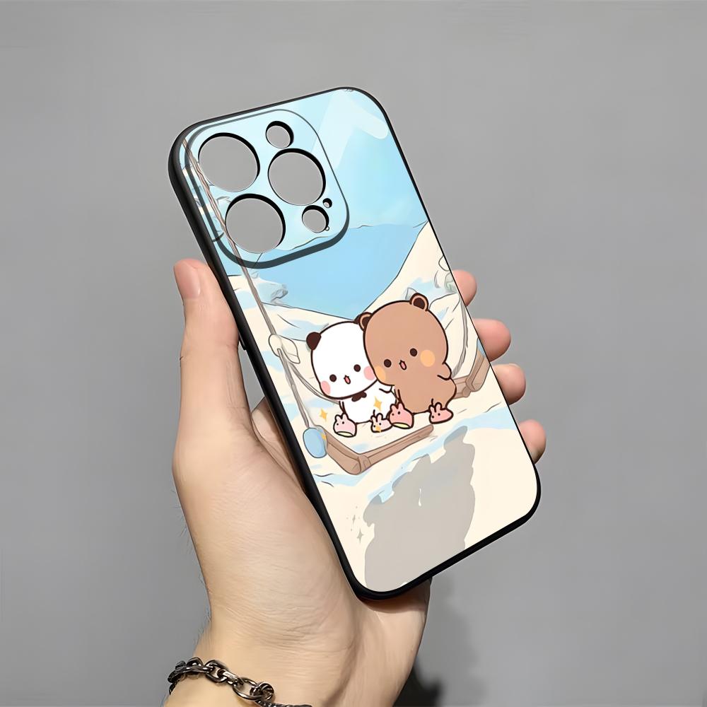 

Cute BuBu DuDu Phone Case For IPhone 17 Pro Max 16 15 14 Pro Max 13 11 X Xs Xr 8 7Plus Silicone Cover iPhone 13 Pro