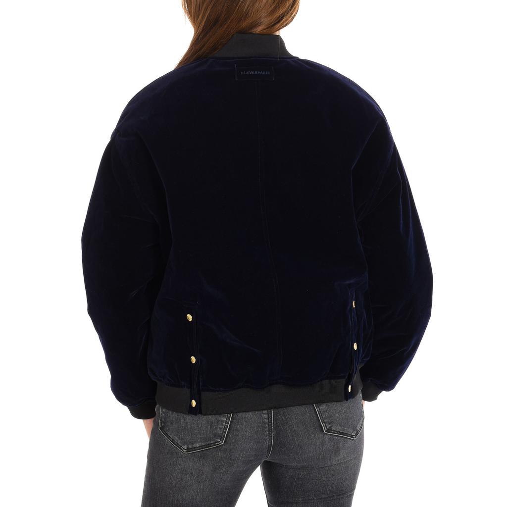 Palton ESTHER cu efect de catifea cu închidere cu fermoar 17F2OU13 pentru Femei