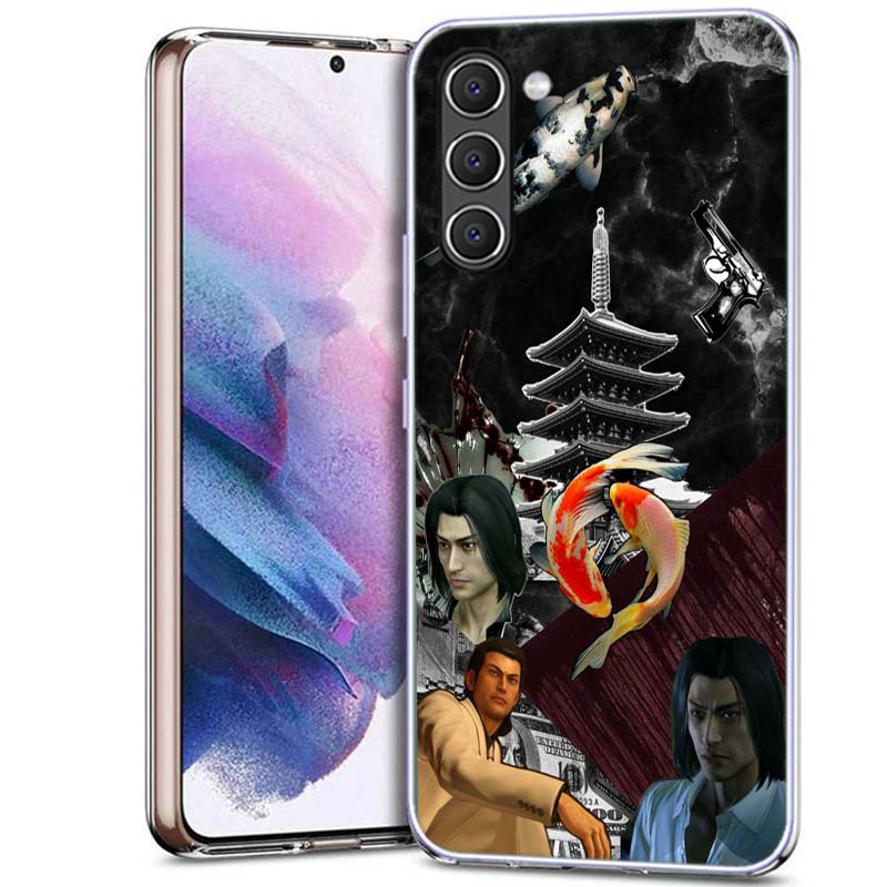 Yakuza 0 Game Phone Case for Samsung A54 A14 A24 A34 A17 A37 A57 A55 A35 A25 A15 A13 A23 A33 A53 A07 A05S A04S A03 A73 Galaxy No