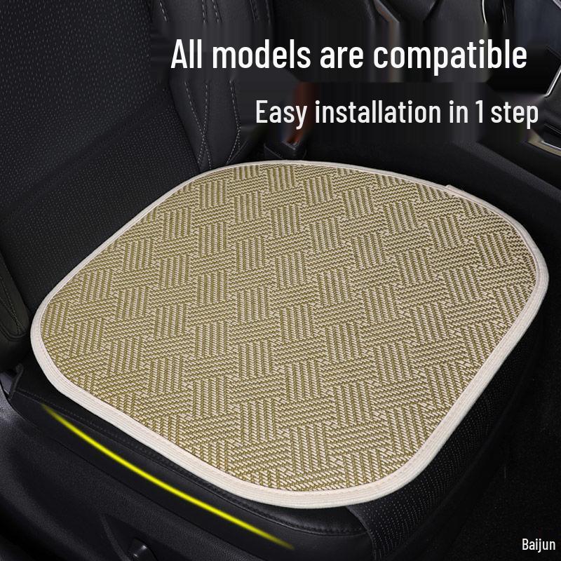 Bamboo Non-Slip Cooling Car Seat Cushion 