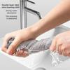 Steel Wire Cleaning Cloth Kitchen Rag Non-scraping Dish Towel Double-sided Household Stove Pot Cleaning Towel Silver 1pcs/5pcs/10PCS