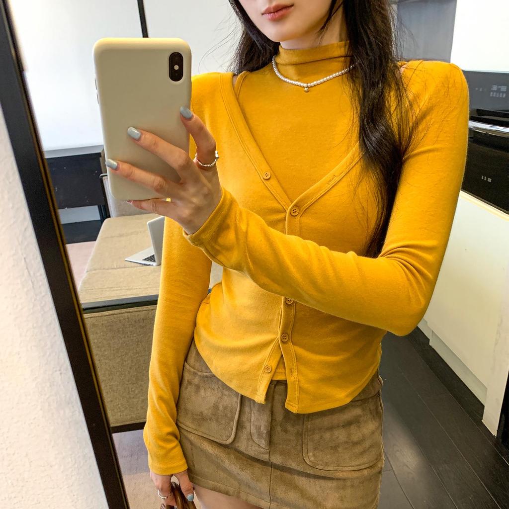 European-Style Women's 2-Piece Sleeveless Vest and Cardigan Set for Autumn/Winter 2025