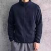 Men's Double-Sided Sherpa Fleece Stand Collar Jacket: Thick, Warm, Loose Cardigan for Autumn and Winter