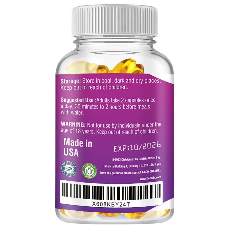 Coolkin 237mg White Kidney Bean Powder & Caffeine - Weight Management
