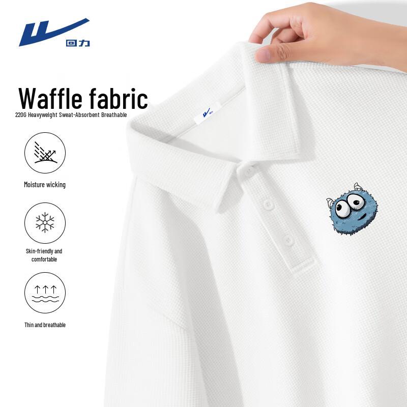 Warrior Men s Summer Waffle Knit Polo Shirt 2XL