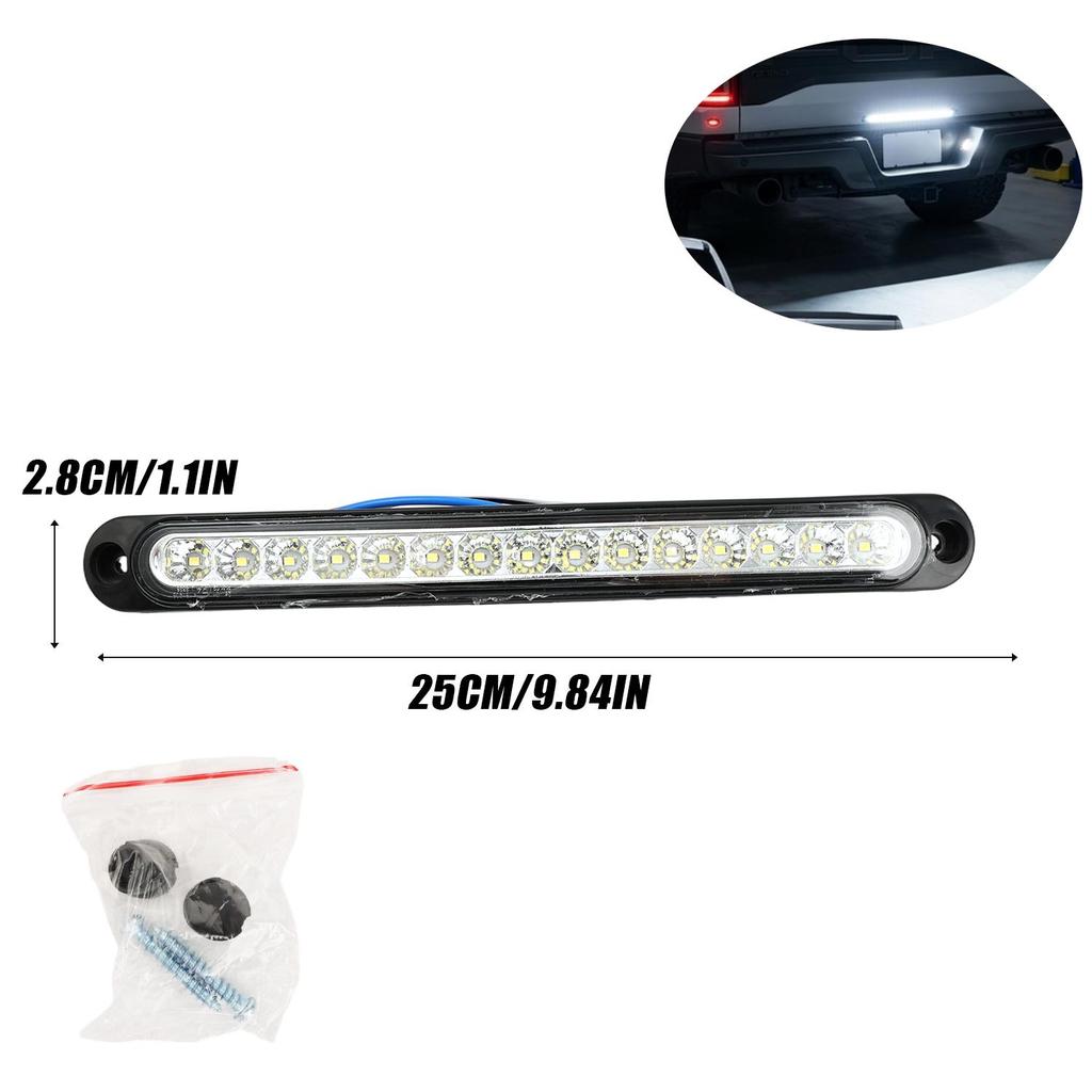 15LED High Brightness Warning Lights Universal Tail Rear Lamp Turn Stop Brake Light for Trailer Lorry Pickup Truck Accessories