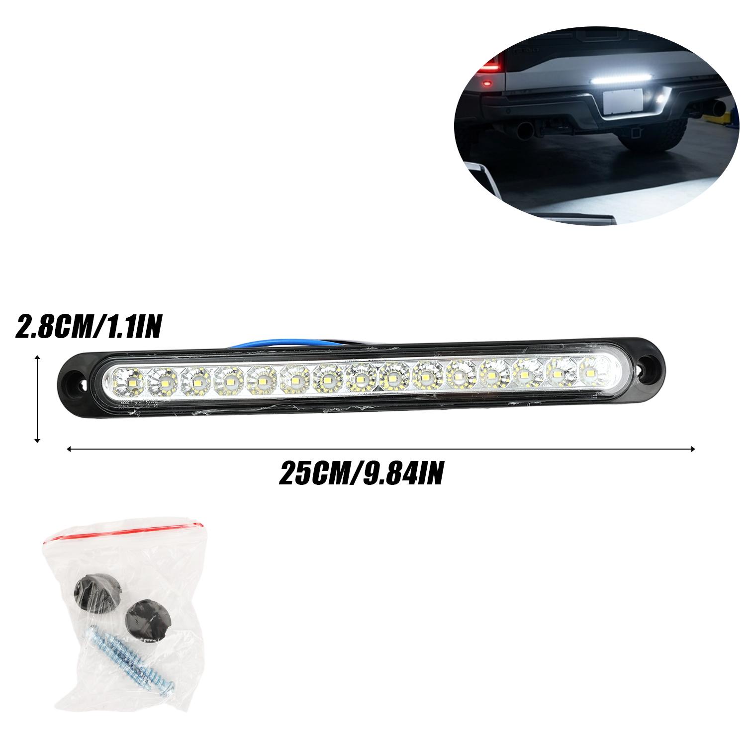 

15LED High Brightness Warning Lights Universal Tail Rear Lamp Turn Stop Brake Light for Trailer Lorry Pickup Truck Accessories