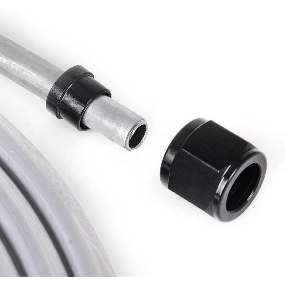 3/8" OD Aluminum Hard Fuel Line 10 Feet Hardline Tube Thickness Is 0.039"