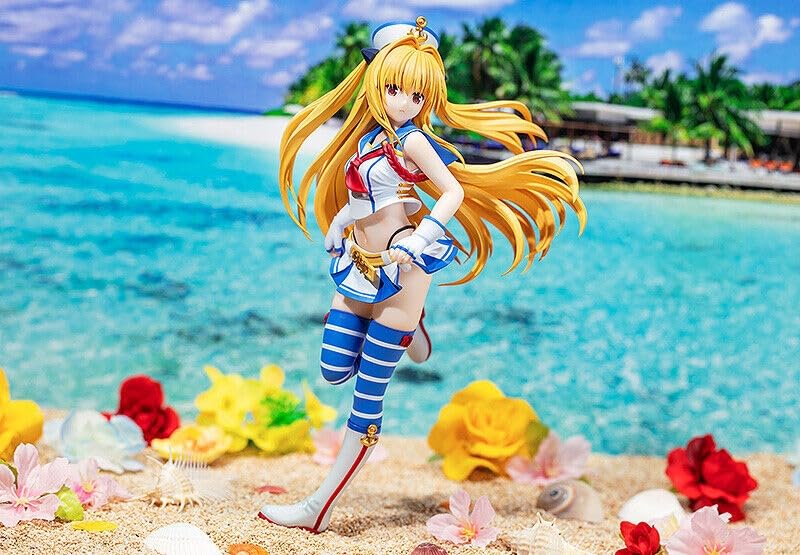 CAworks "To LOVE-Ru Darkness" Golden Darkness Mořský vánek Seaside ver.. Plastová malovaná hotová figurka v měřítku 1/7 K11598 Exkluzivní podstavec atd.