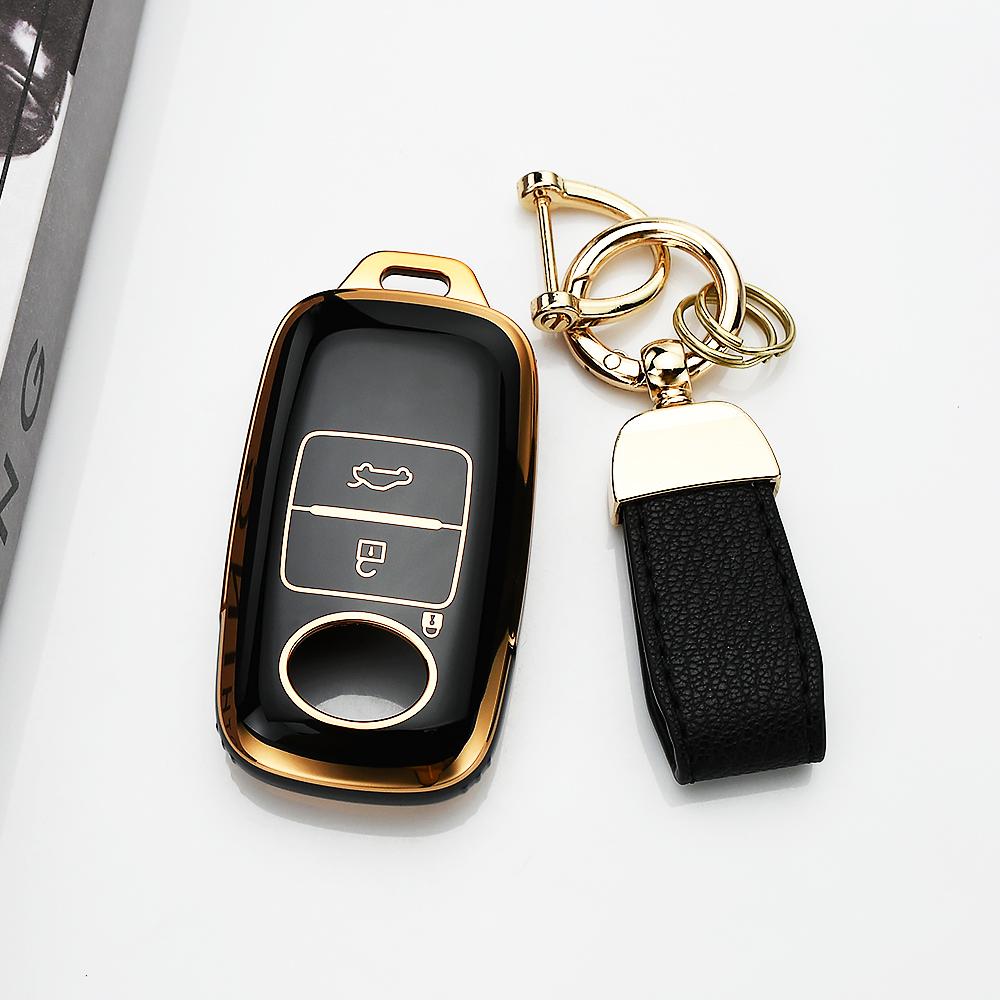 Auto Shell Keyring Case Keyless Protector Car Key Cover for Toyota Veloz Avanza Rush Daihatsu Genuine Perodua Yaris Ativ Raize