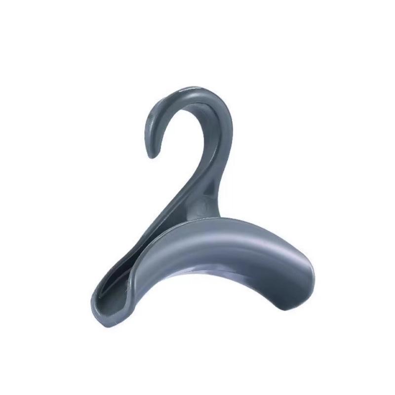 

Multi-functional Bag Hook, Arched Hanging Bag, Wardrobe Hanging Rack, Silk Scarf, Tie, Belt Hook Rack, Hat Storage серый
