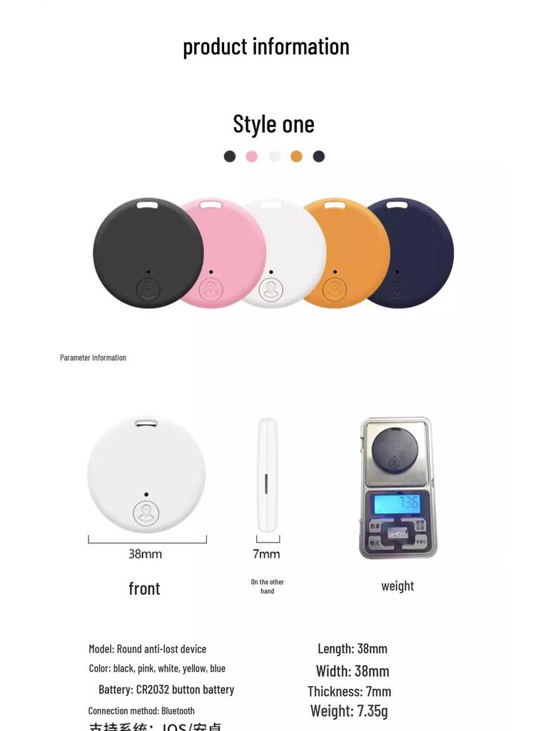 Pet Tracker Collar: Anti-Lost Positioning Device for Cats and Dogs