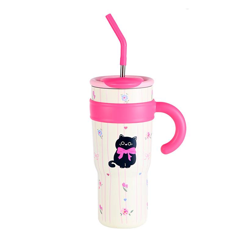 Nu Feng Large Insulated Tumbler with Straw