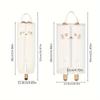Breathable Mesh Underwear Organizer Bag Wall Hanging Storage Bag for Socks Underwear Organizer Bedroom Wardrobe Organizer