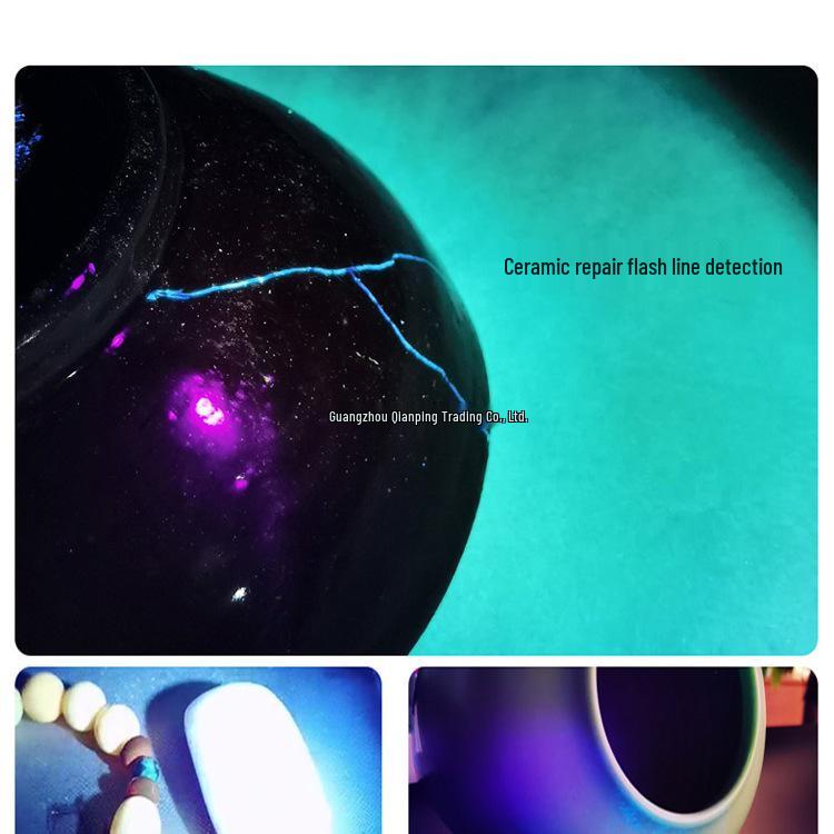 Detektor ID a bankovek s UV světlem, jadeitovým světlem a fluorescenčním perem