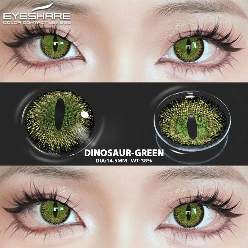 

2 шт. Хэллоуин Контактные линзы Цветные контактные линзы для глаз Косплей Черные линзы Белые линзы кошачий глаз Красные линзы Годовые 0