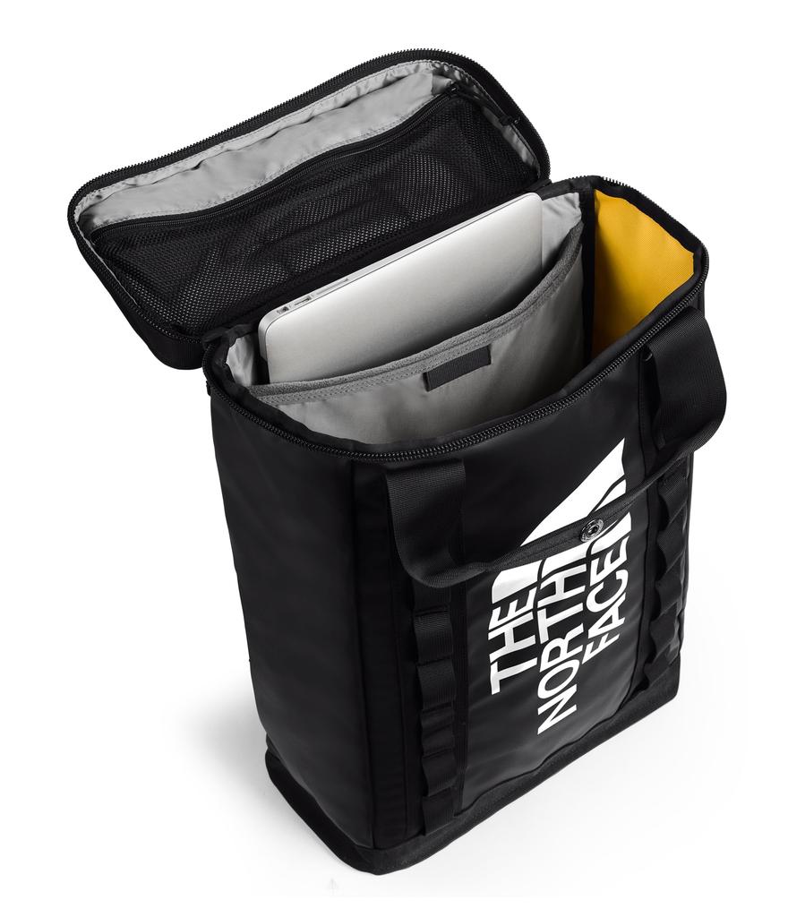 The North Face Explore Fusebox Daypack Backpack TNF OS - Large, Black/TNF White,
