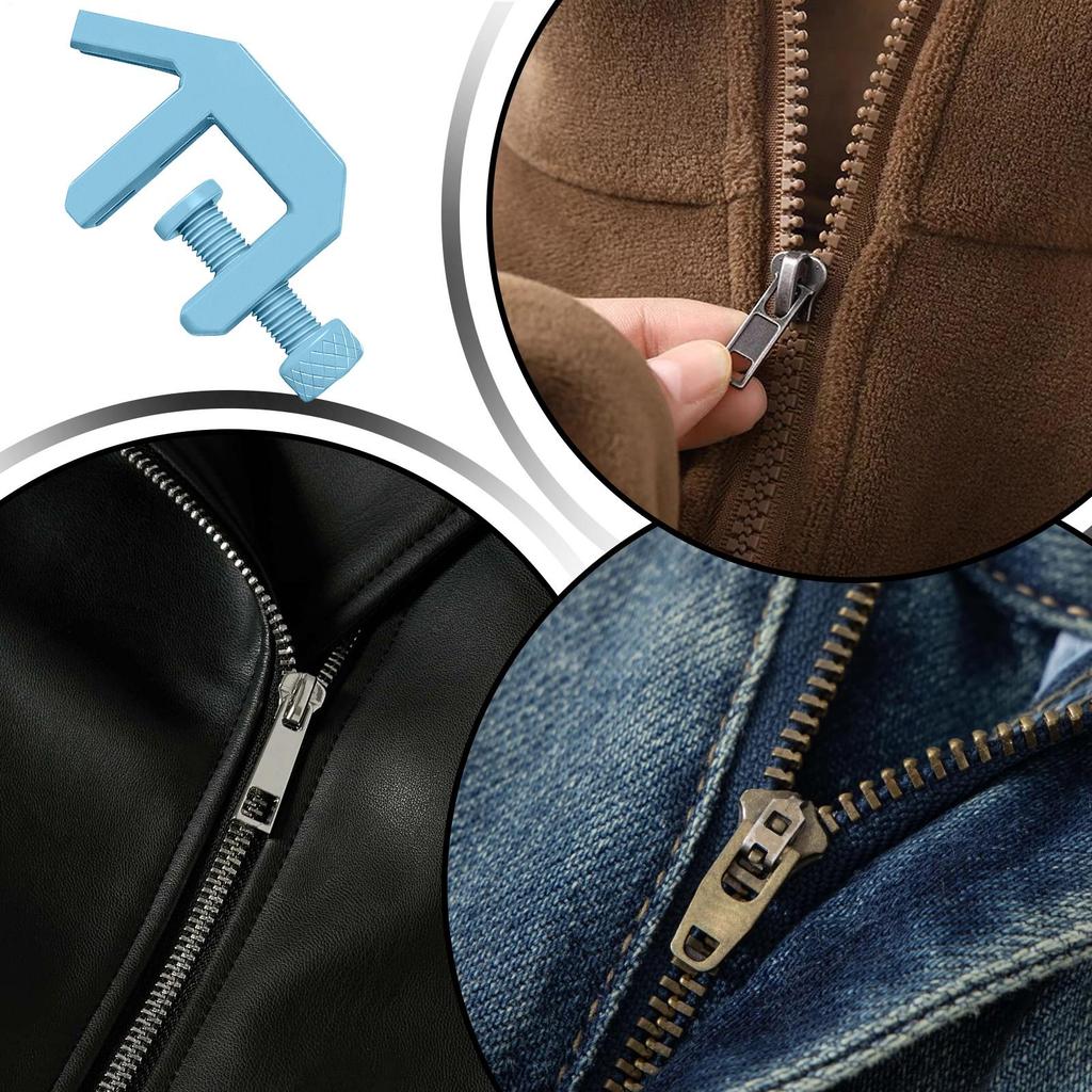 Reißverschlusswerkzeug Manuell Tragbare Vorrichtung Reißverschlussanhängerwerkzeug Für Basteln Reparatur Hosen Kleid Kleidung Kleidungsstück Jacken Tasche