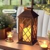Solar Plastic Candle Lantern