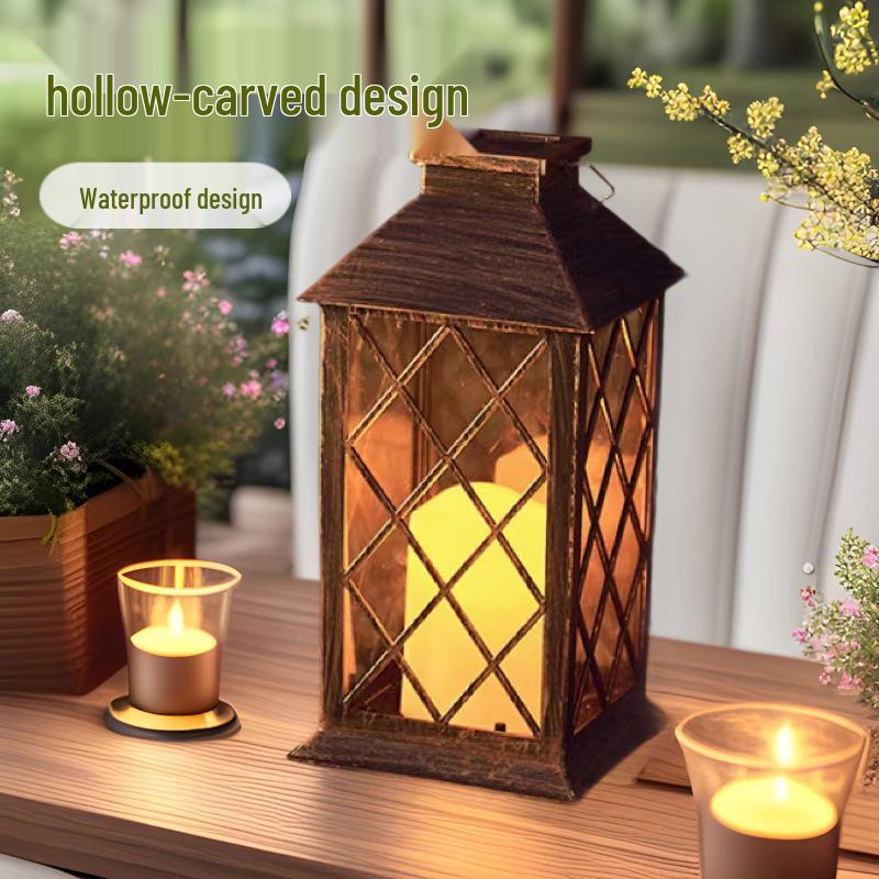Solar Plastic Candle Lantern