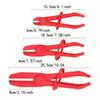 3-piece set of plastic oil pipe cutting pliers, oil pipe sealing pliers, and plastic pliers for automotive maintenance