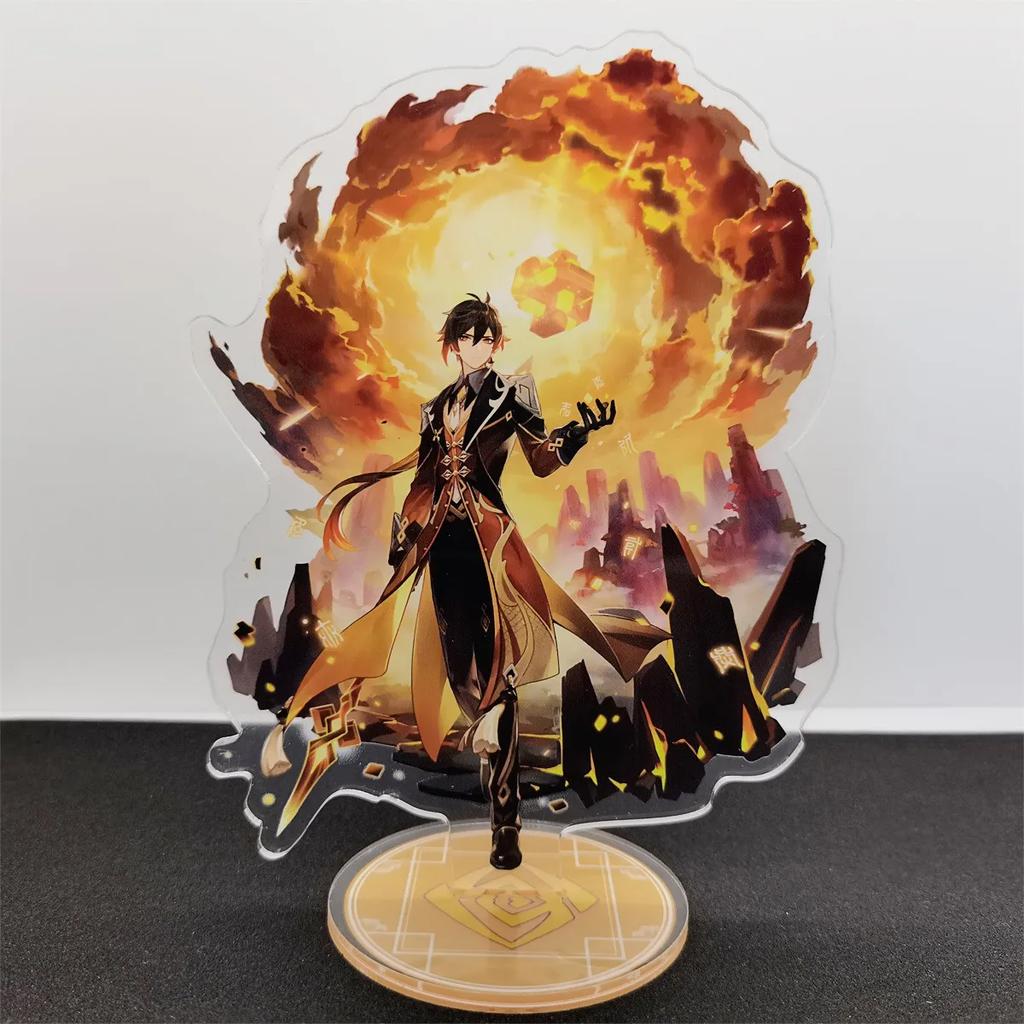 Anime Wanderer Faruzan Cyno Nahida Acrylic Stand Keychain Vertical Creative Desktop Ornament Game Accessories