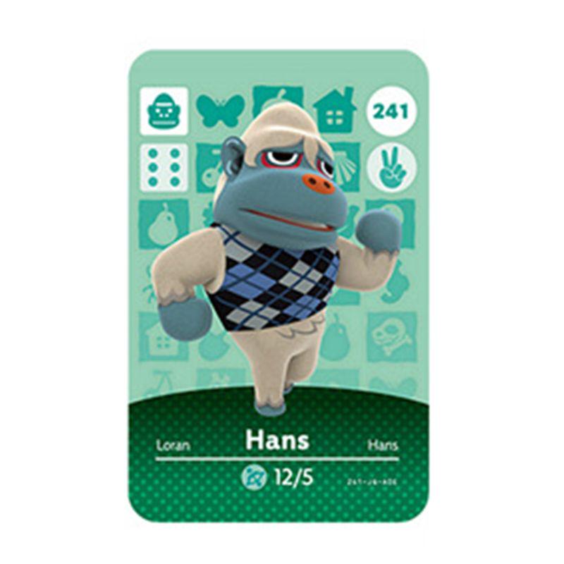Series (241 To 270) Animal Crossing Card Amiibo Card Work for NS 3DS  Switch Game New Horizons Tangy Wolfgang Marshal Card