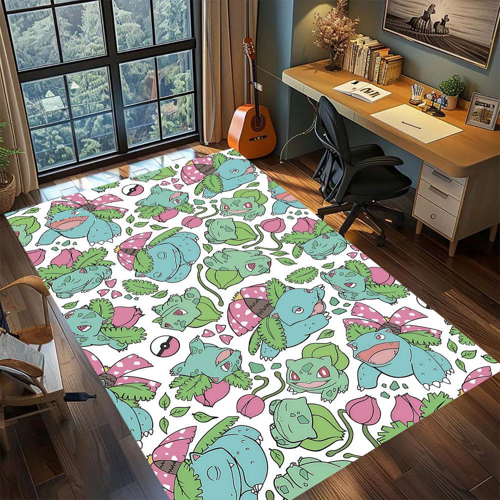 PokeMon anime character Carpet for Living Room Bedroom Home Decor Cool Movie Mat Play Floor Mat