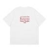 Digital Print MM6 Cotton T-Shirt Men Women Short Sleeve Casual Top 230g