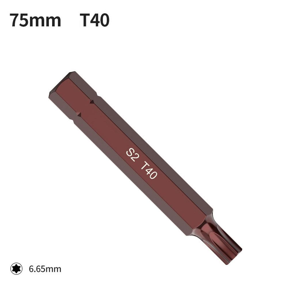 Professional Grade 7pcs T20T25 Star Screwdriver Bit for Precision Work