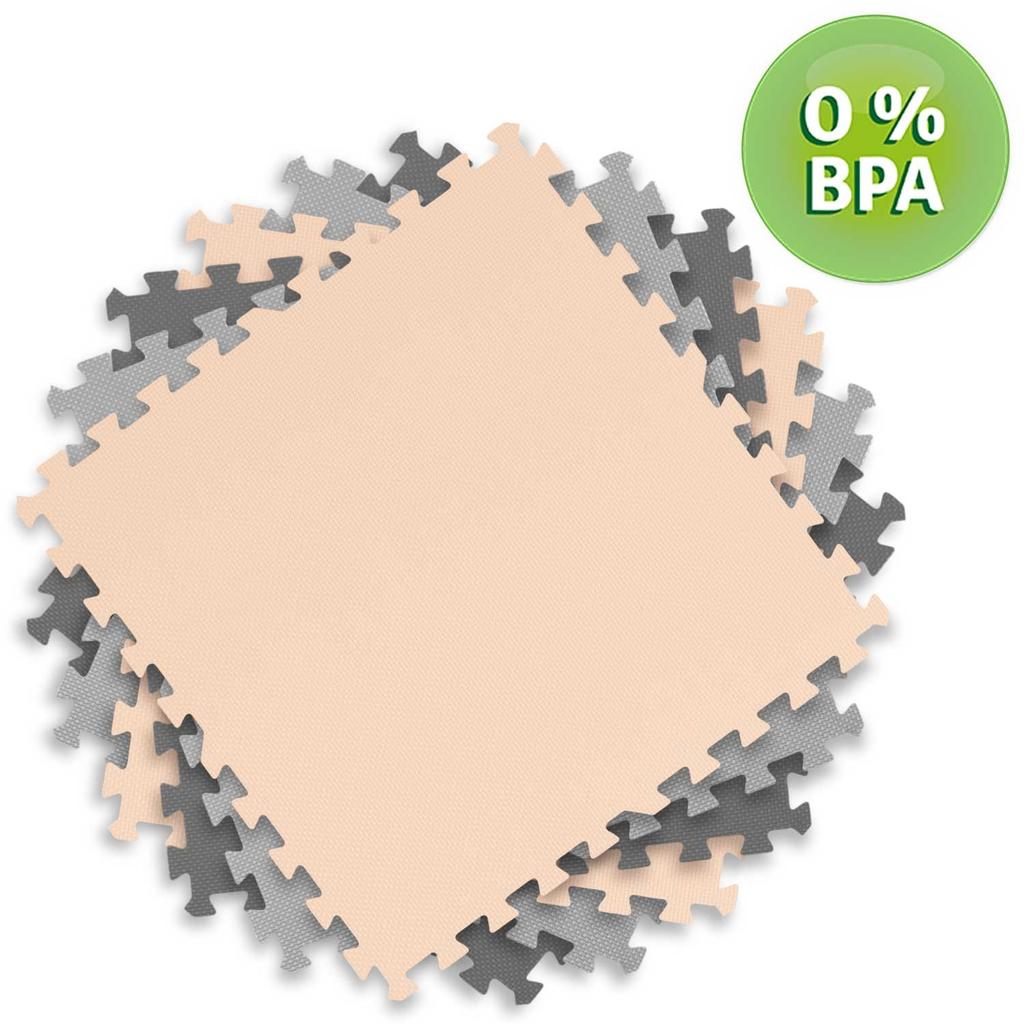 Ricokids Puzzle Mat, 180 X, & Peach