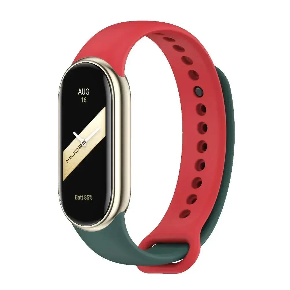 Strap for Xiaomi Mi Band 8/8 NFC Bracelet Silicone Wrist Miband 8 NFC Replacement pulsera correa Sport Strap for Mi Band 8