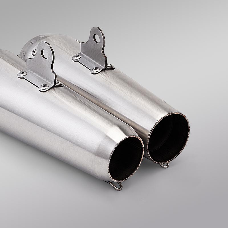 60MM Motorcycle Exhaust Muffler with DB Killer Laser for MT09 S1000RR R1200GS Z1000 Z900 Z400 Cb190 ZX4R R3 R1 AW30