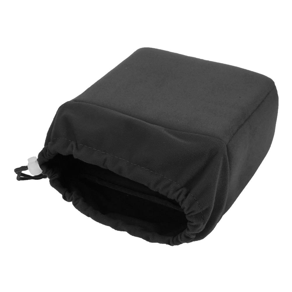 Vattentät Stöttålig DSLR-Kamera Objektiv Insatsväska Vadderat Fodral Med Dragsko